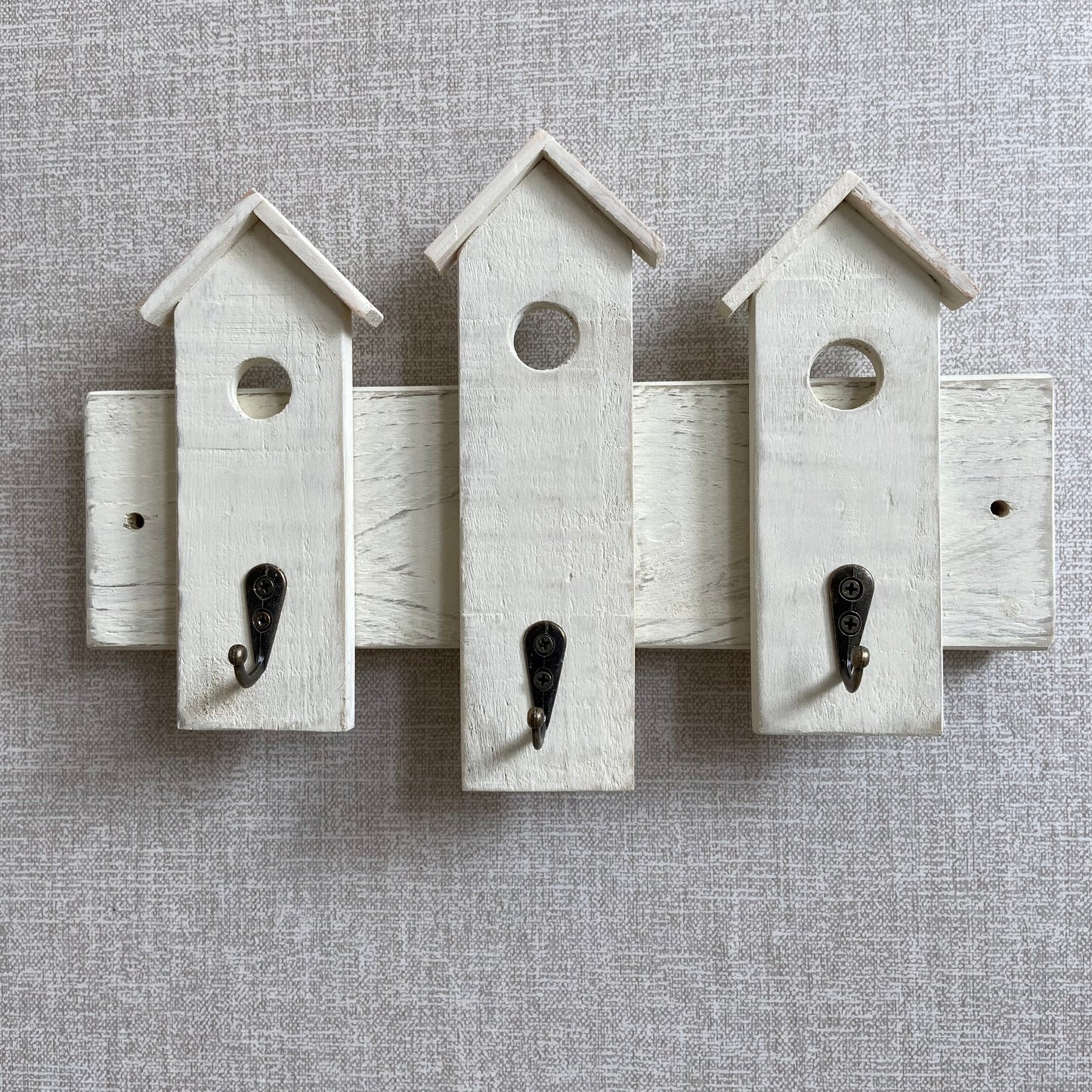 Birdhouse Key Hooks