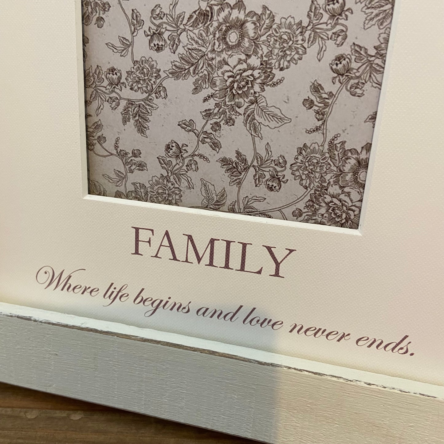 Photograph Frame - "Family"
