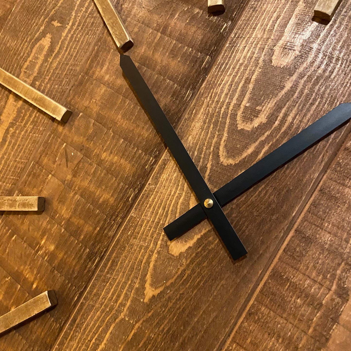 Large Rustic Wall Clock