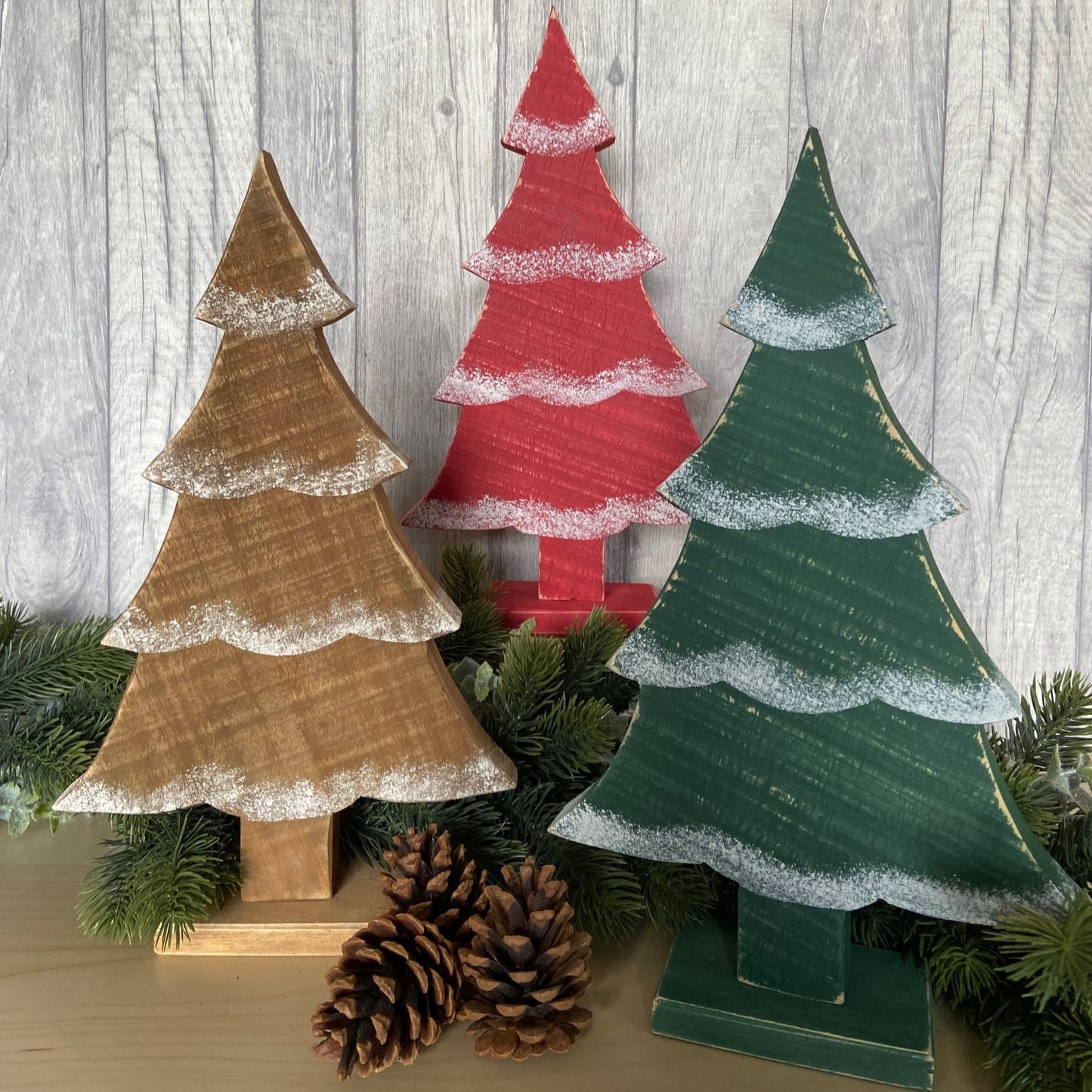 Wooden Christmas Tree