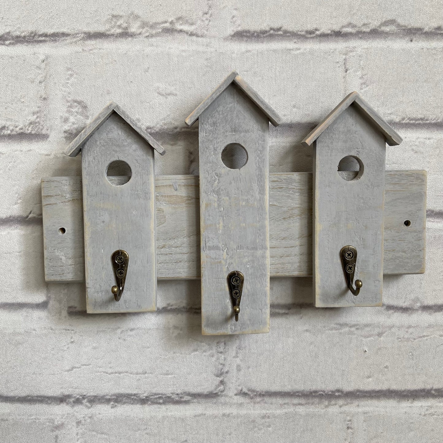 Birdhouse Key Hooks