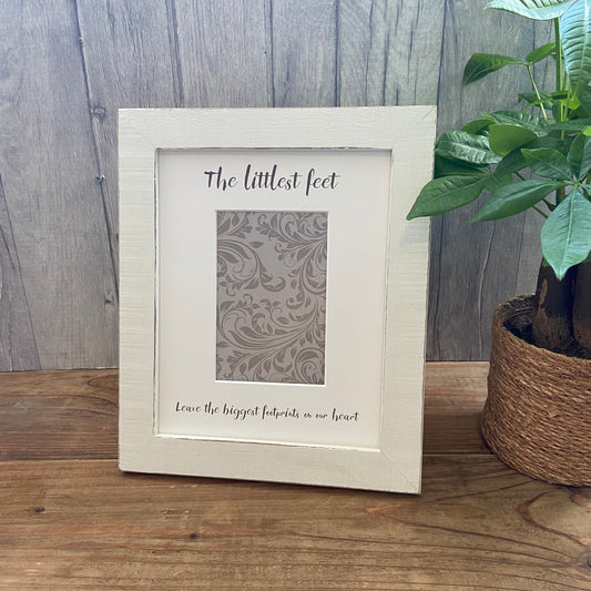 Photograph Frame - "The Littlest Feet"