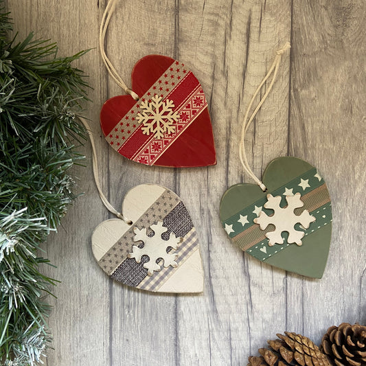 Heart Christmas Tree Ornament