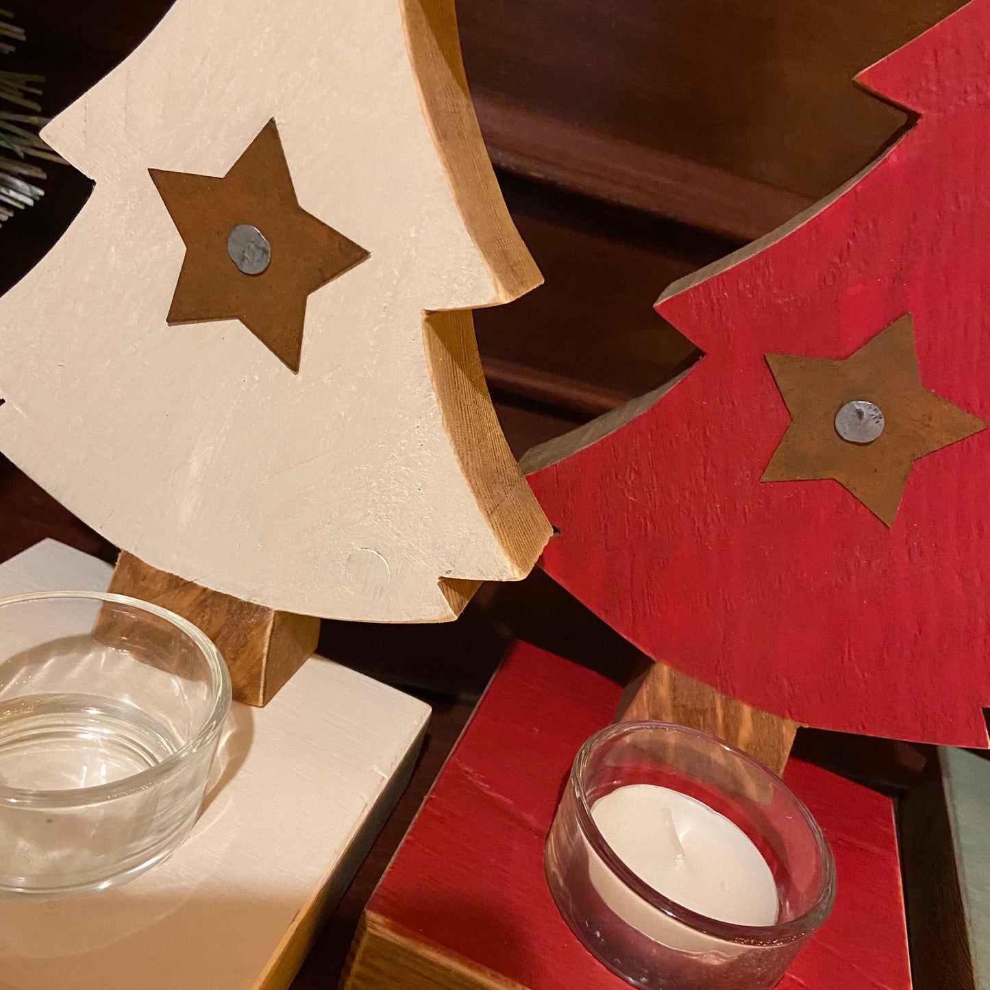 Christmas Tree with Tealight