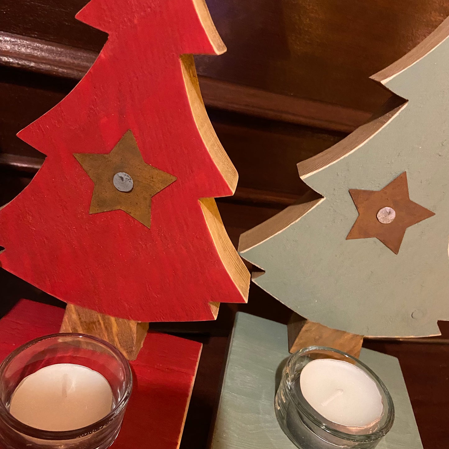 Christmas Tree with Tealight