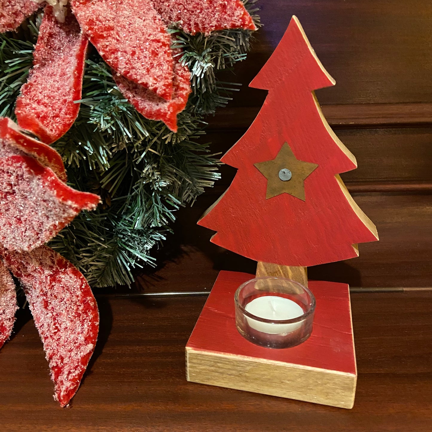 Christmas Tree with Tealight