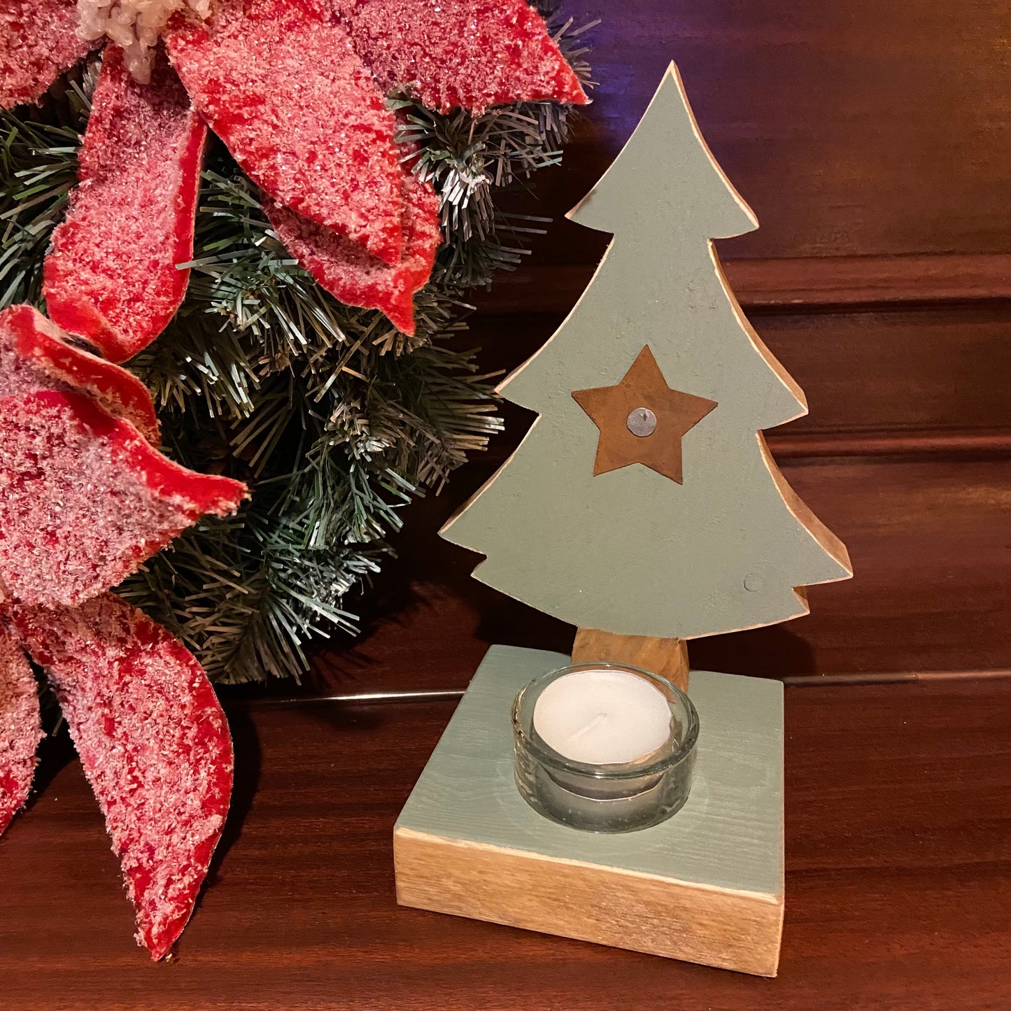 Christmas Tree with Tealight