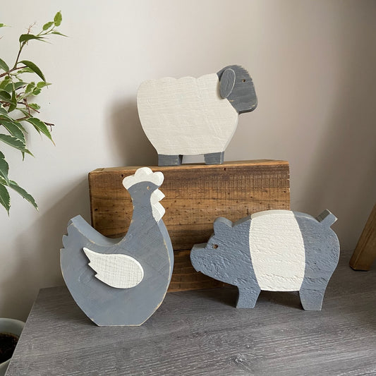 Wooden Farm Animals