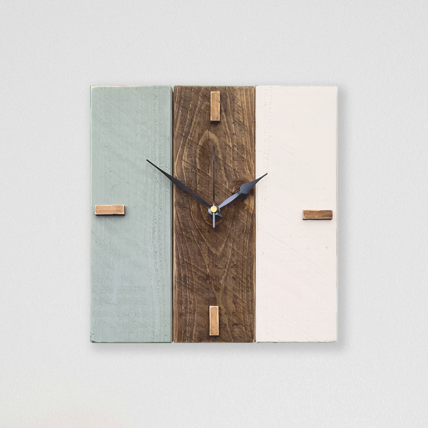 Square Wooden Clock