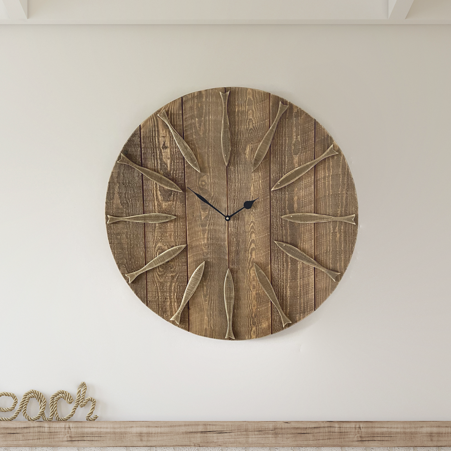 Shoal Large Wall Clock